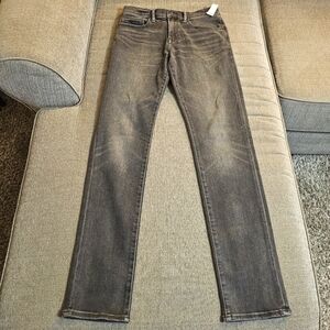 Gap Dark Gray Falcon Wash Slim Easy Temp Casual Denim Jeans Size 31×34